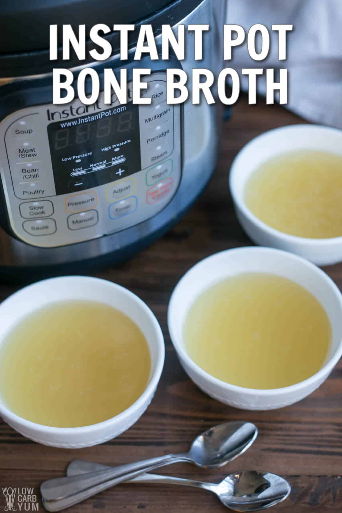 Instant pot discount bone broth keto