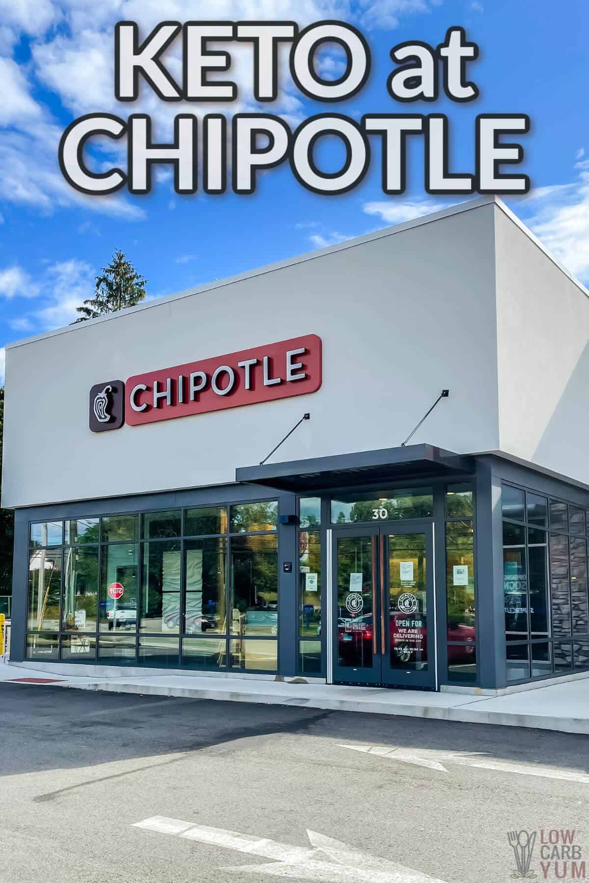 keto at chipotle storefront cover image