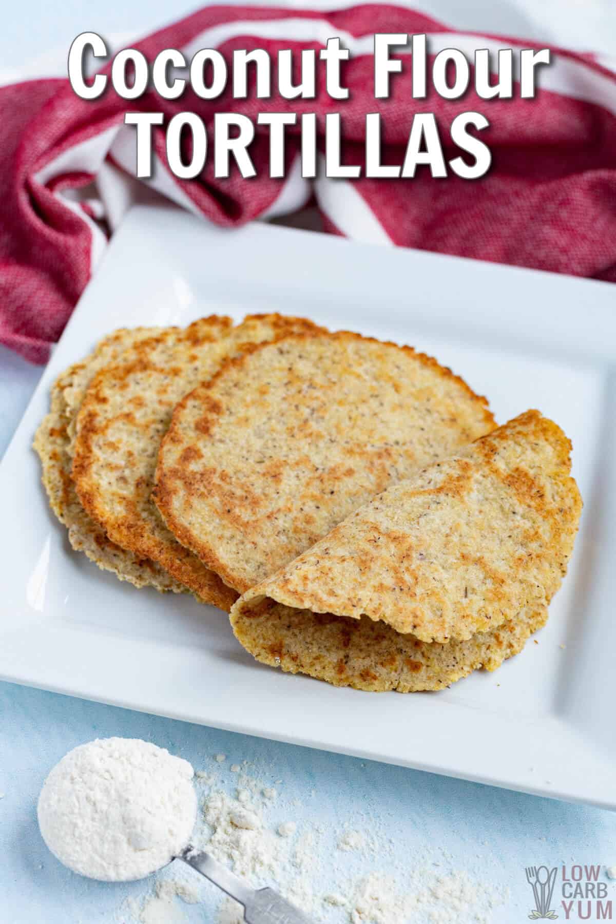 keto coconut flour tortillas recipe