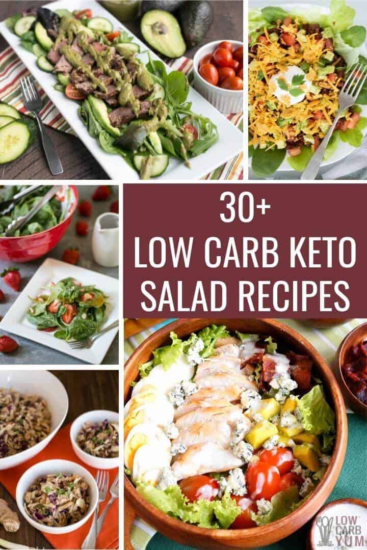 Low carb keto salad recipes