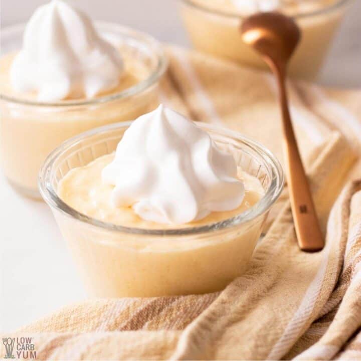 Sugar Free Keto Banana Pudding