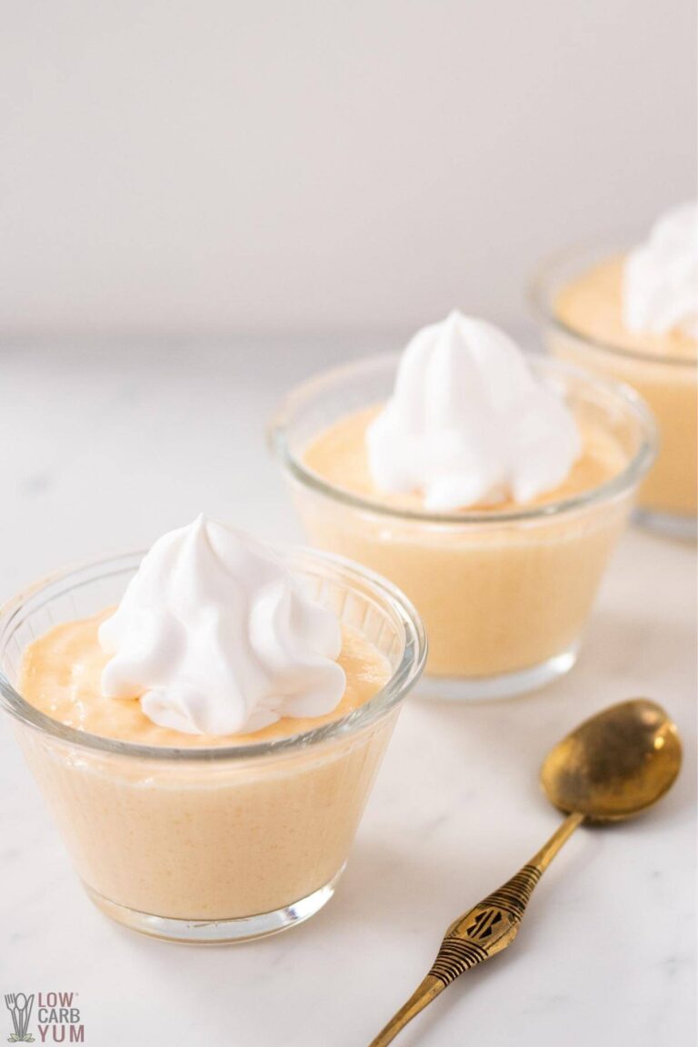 Sugar Free Keto Banana Pudding