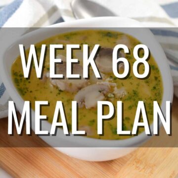 week 68 keto meal plan