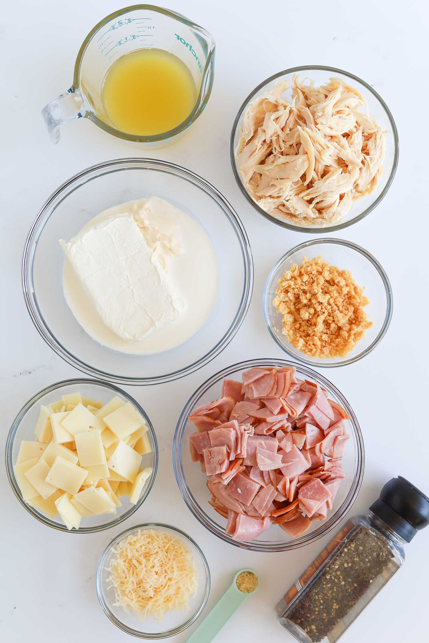 ingredients needed to make chicken cordon bleu casserole