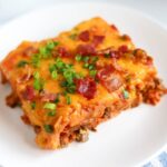 Keto Bacon Cheeseburger Casserole Featured Image