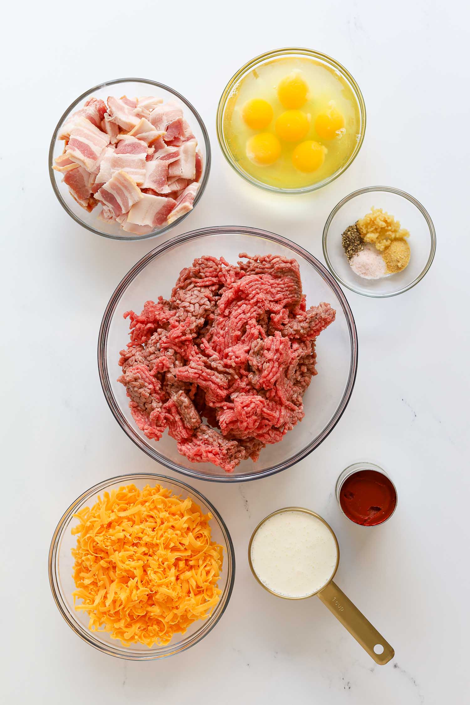 ingredients needed to make cheeseburger casserole