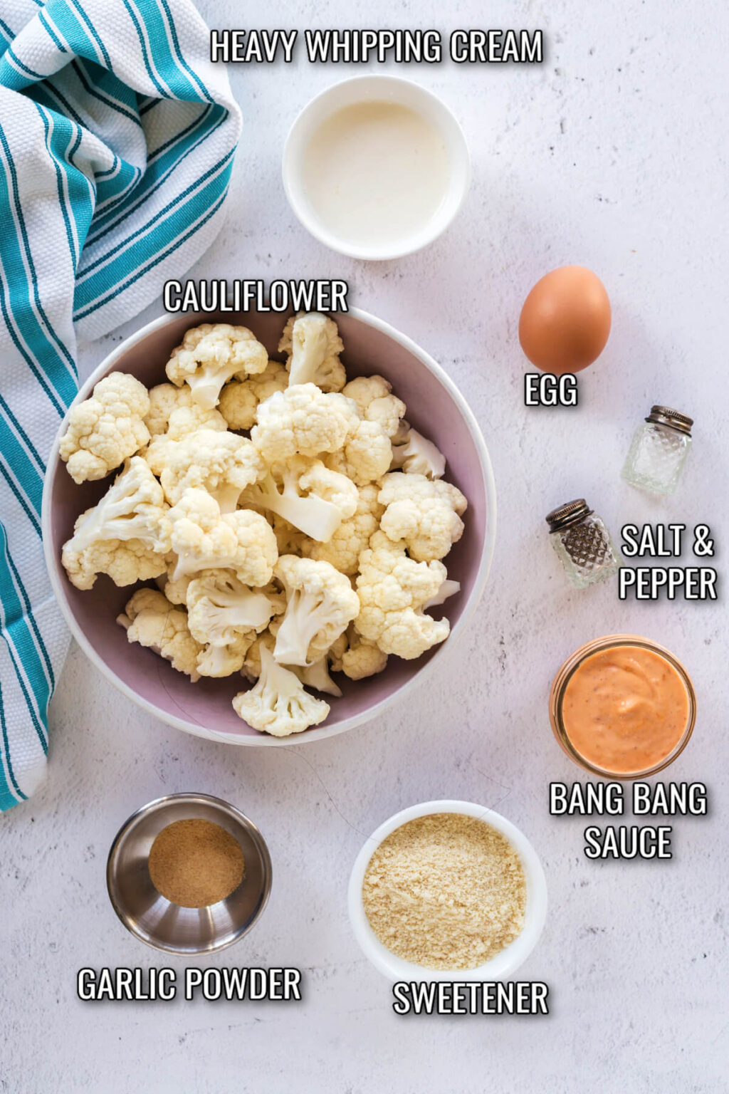 Bang Bang Cauliflower (Keto, Gluten-Free) - Low Carb Yum