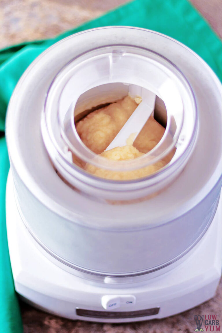 Homemade Almond Milk Ice Cream - Low Carb Yum