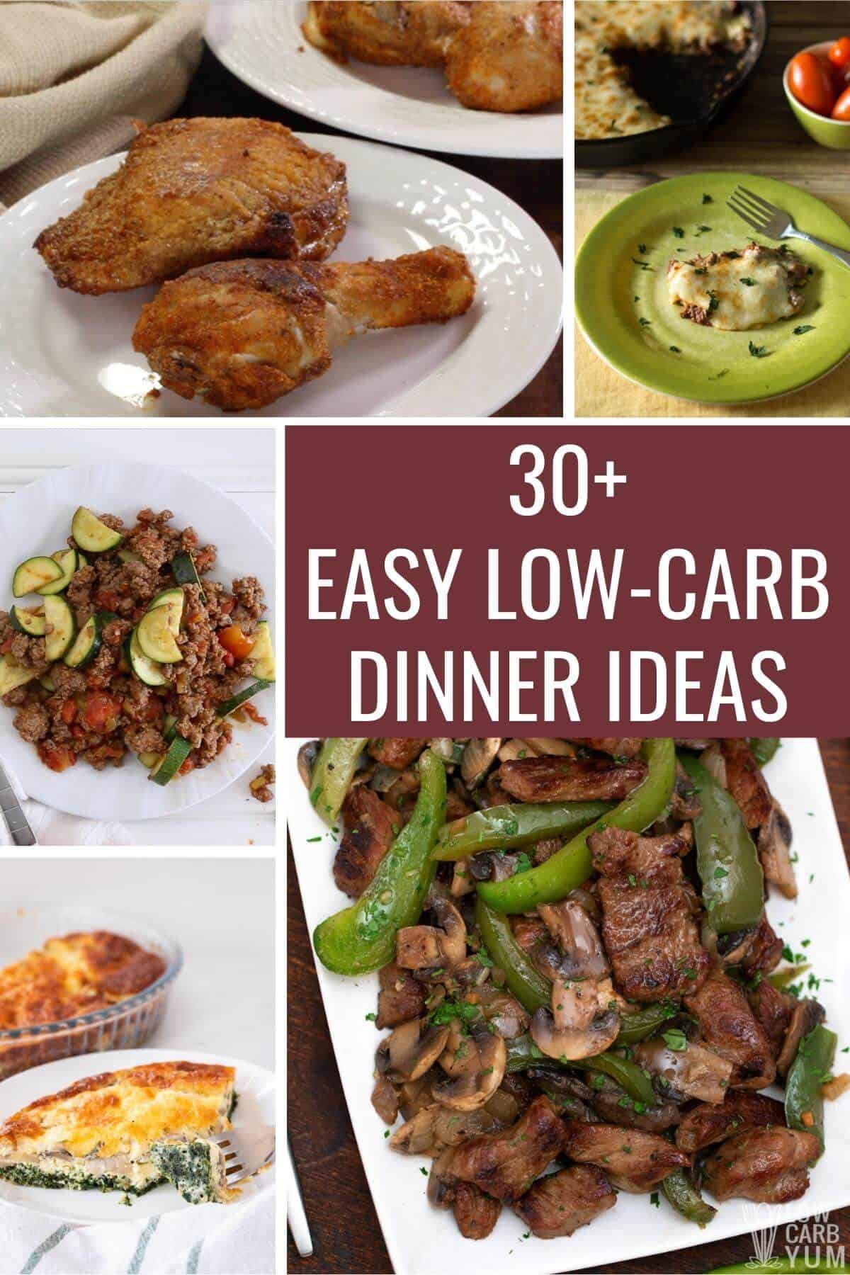 Low Carb Recipes  Easy Low Carb Meals