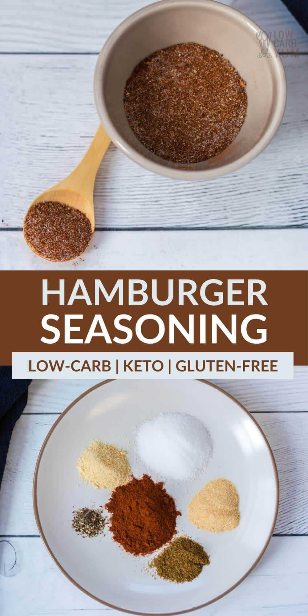 hamburger seasoning pinterest image