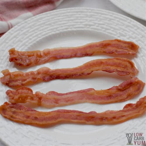How To Perfectly Cook Bacon In The Microwave Low Carb Yum