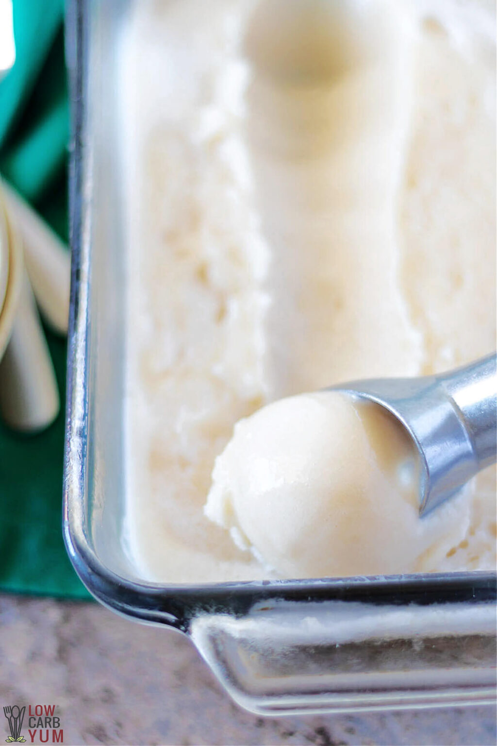 Homemade Almond Milk Ice Cream - Low Carb Yum