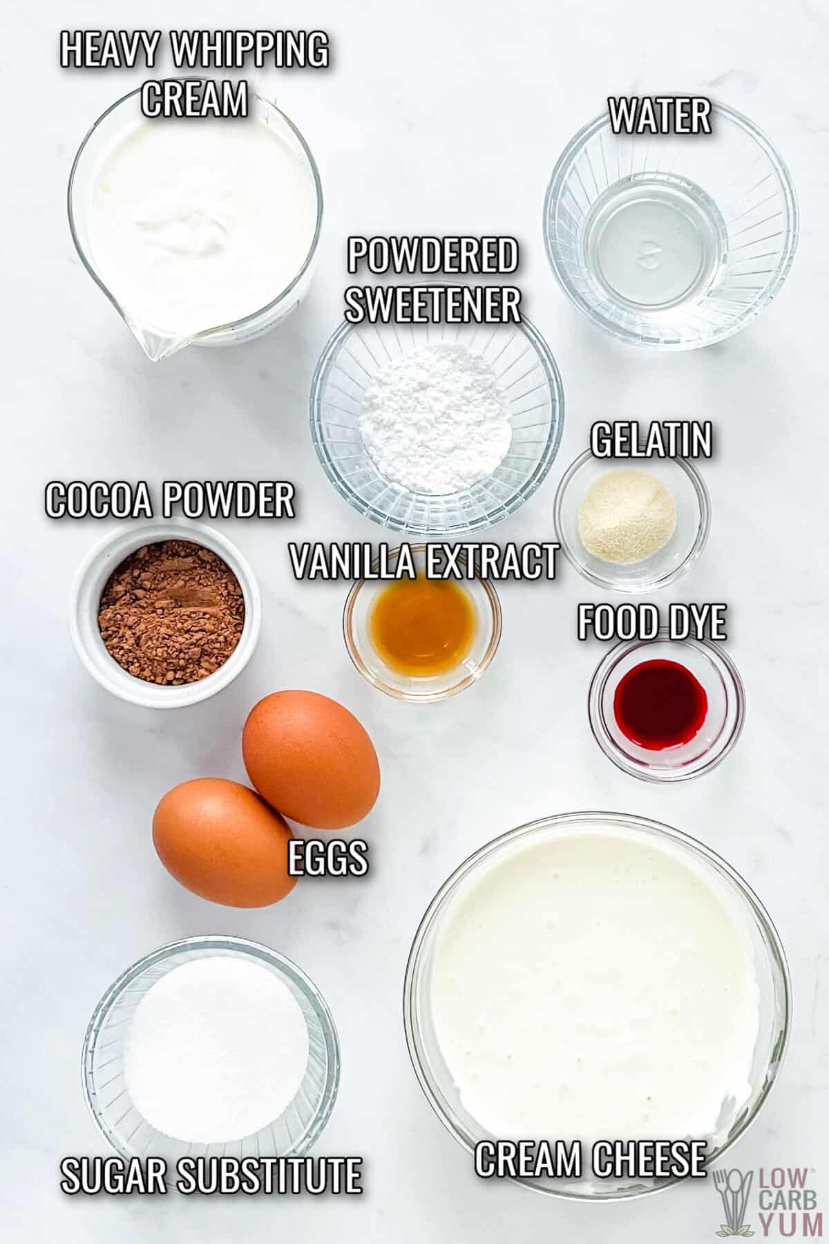 ingredients for the recipe