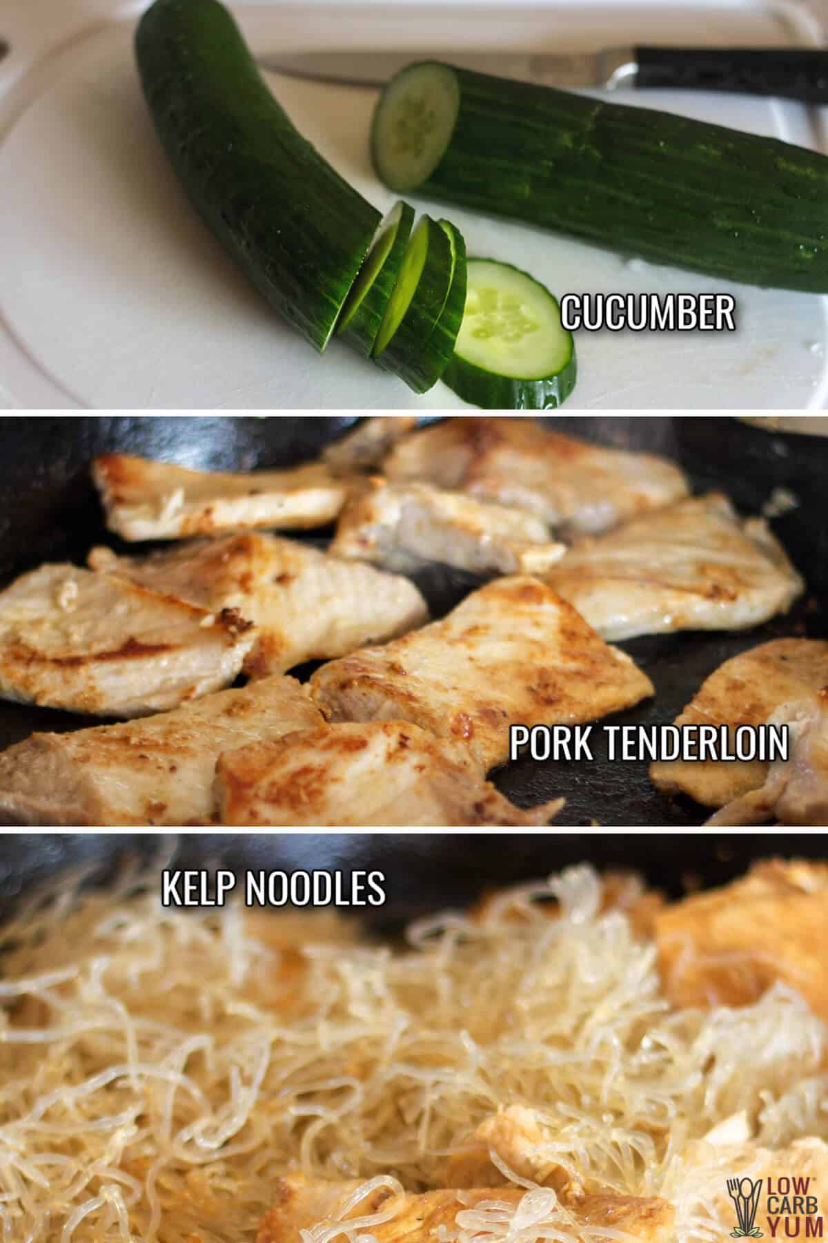 kelp noodle recipe main ingredients
