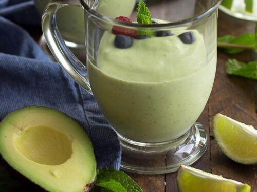 Keto Avocado Green Smoothie - Loaded with flavours - Primavera Kitchen