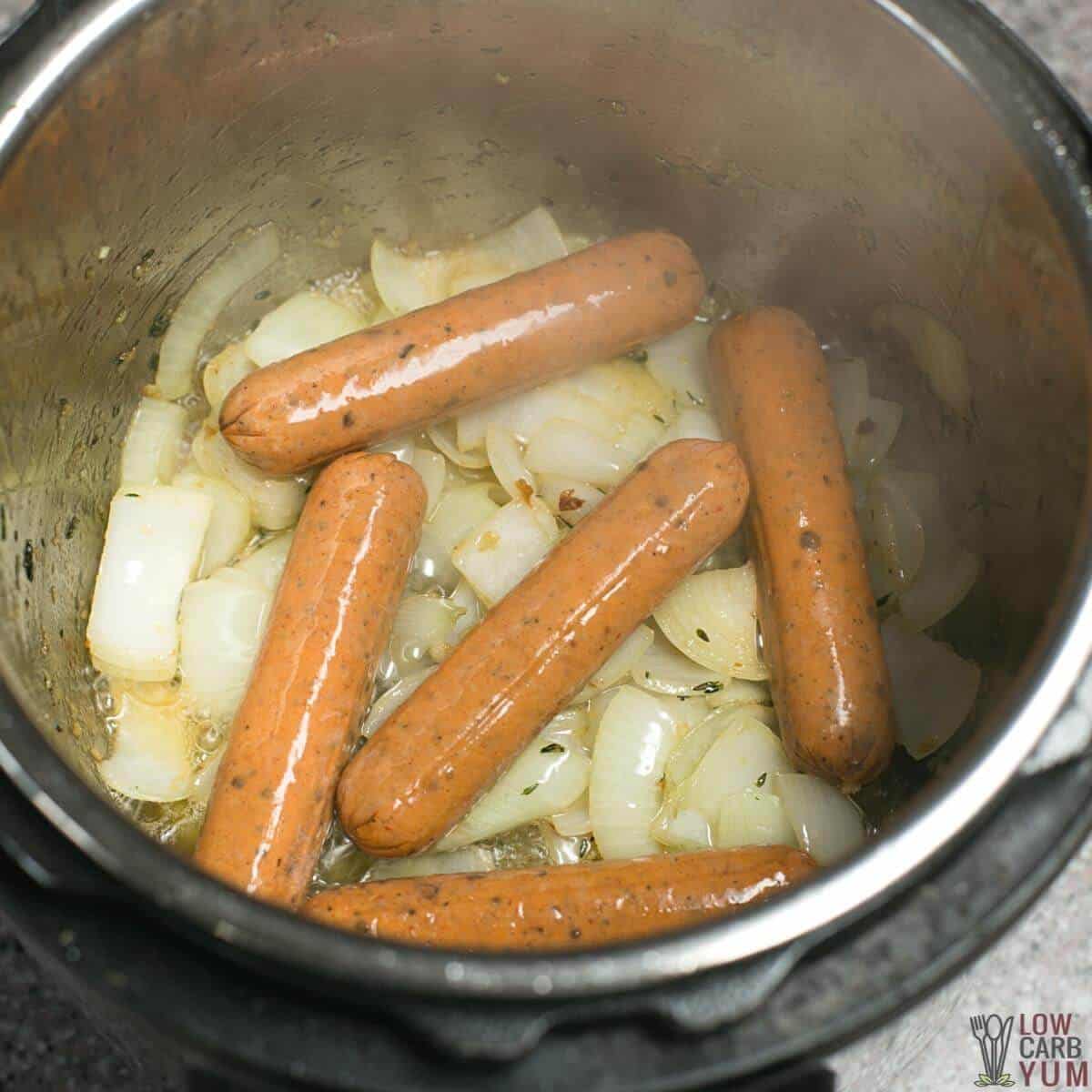 sautéing chorizo