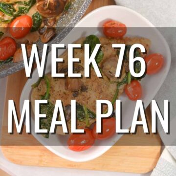week 76 keto meal plan