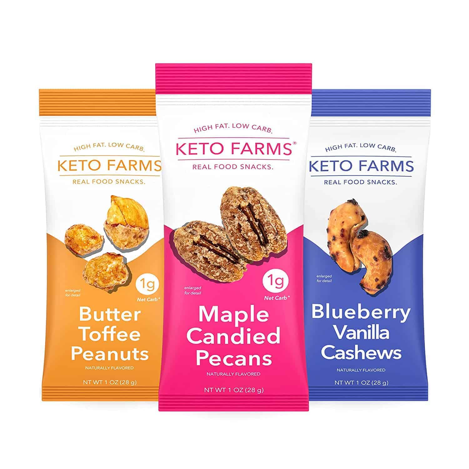 keto farms snack bags.