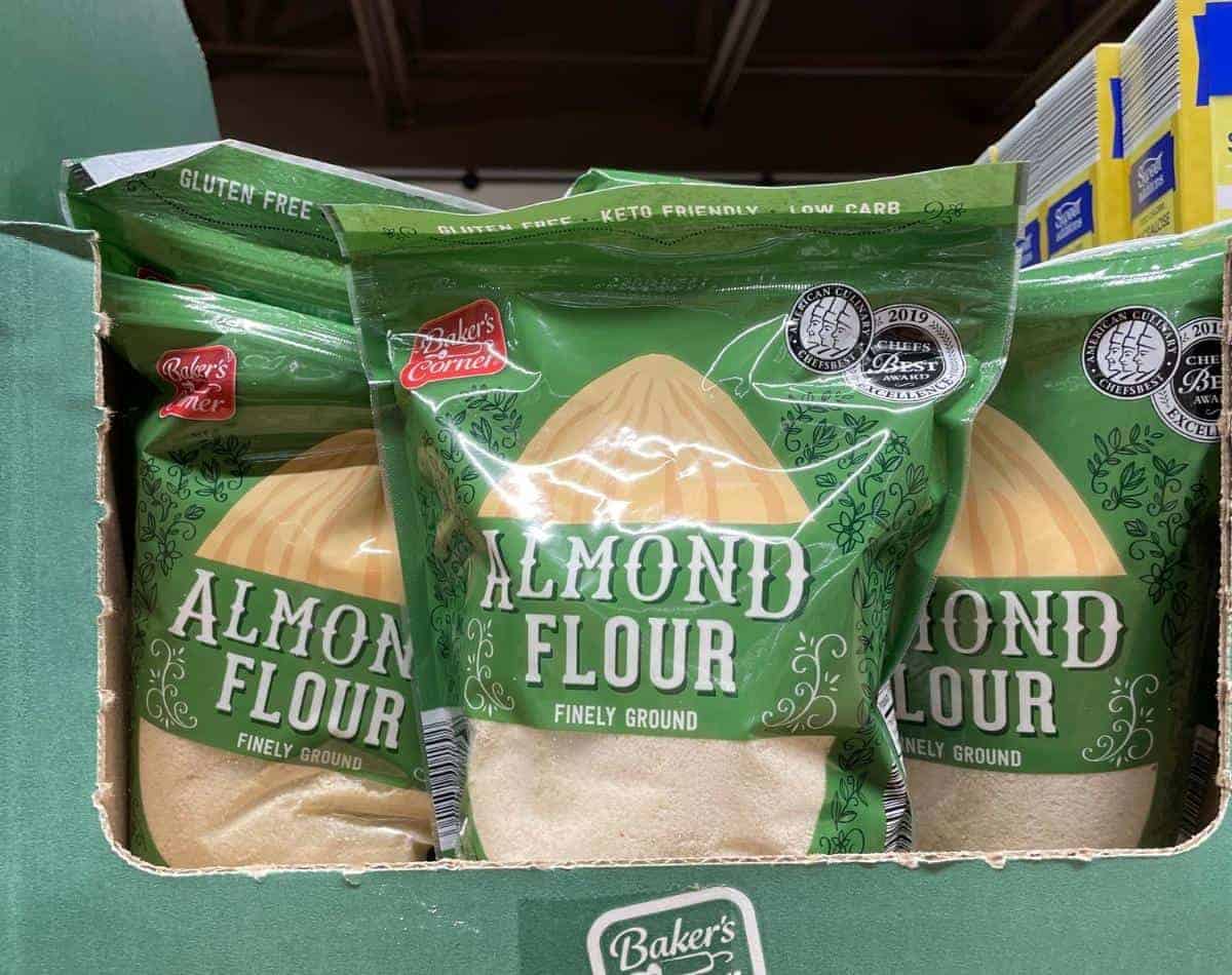 keto grocery shopping almond flour.
