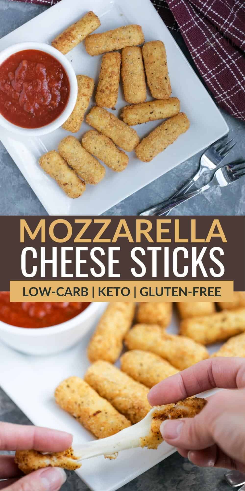 Keto Mozzarella Sticks - Low Carb Yum