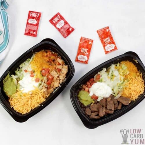 keto options at taco bell.