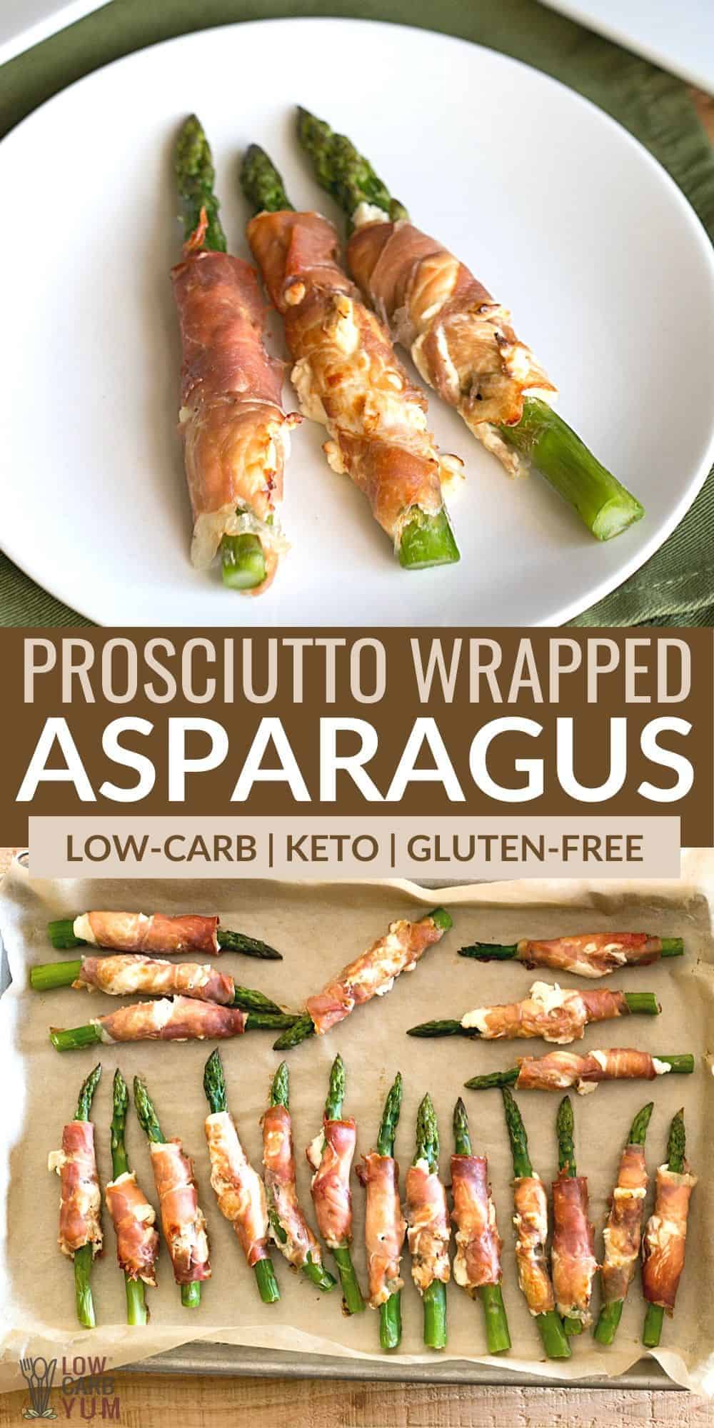 prosciutto wrapped asparagus pinterest image.