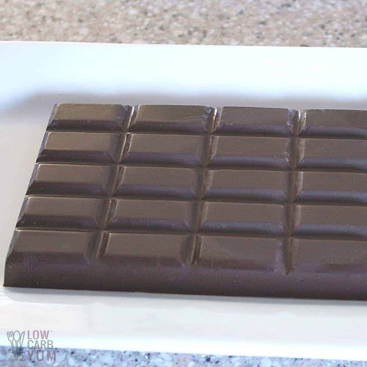 spiegel Afkorting Betuttelen Sugar Free Chocolate Recipe Made with Stevia - Low Carb Yum