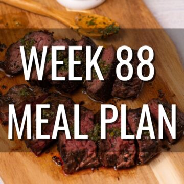 week 88 keto meal plan.