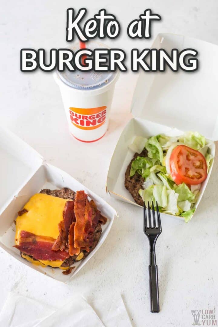 How To Eat Keto At Burger King (2024) Low Carb Yum