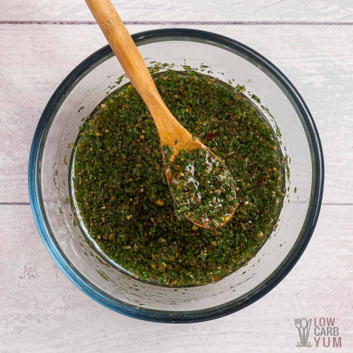 chimichurri sauce