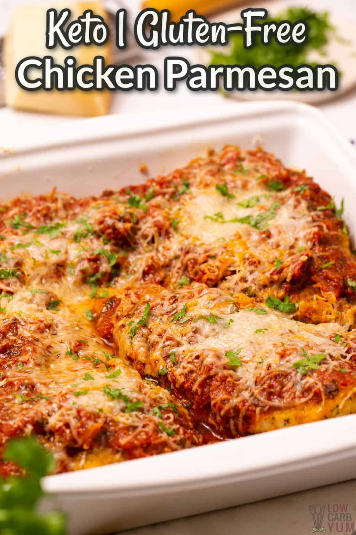 gluten free chicken parmesan casserole