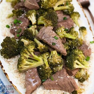 keto chinese beef broccoli recipe