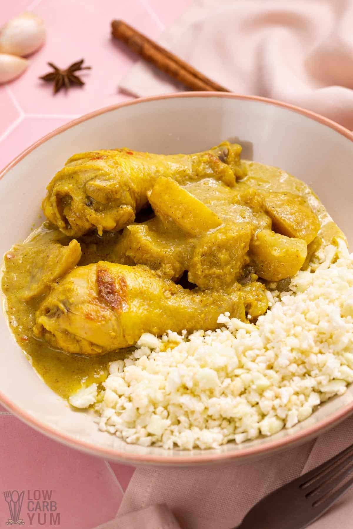 Malaysian yellow chicken store curry