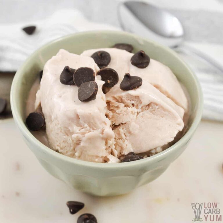 Protein Ice Cream (3Ingredient) Low Carb Yum