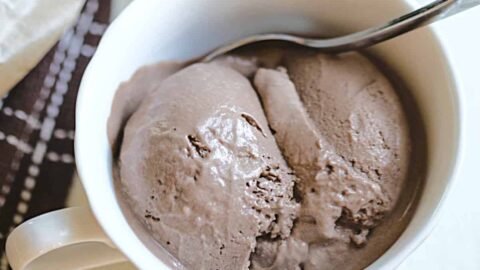 Chocolate Keto Dairy Free Ice Cream Recipe - Low Carb Yum