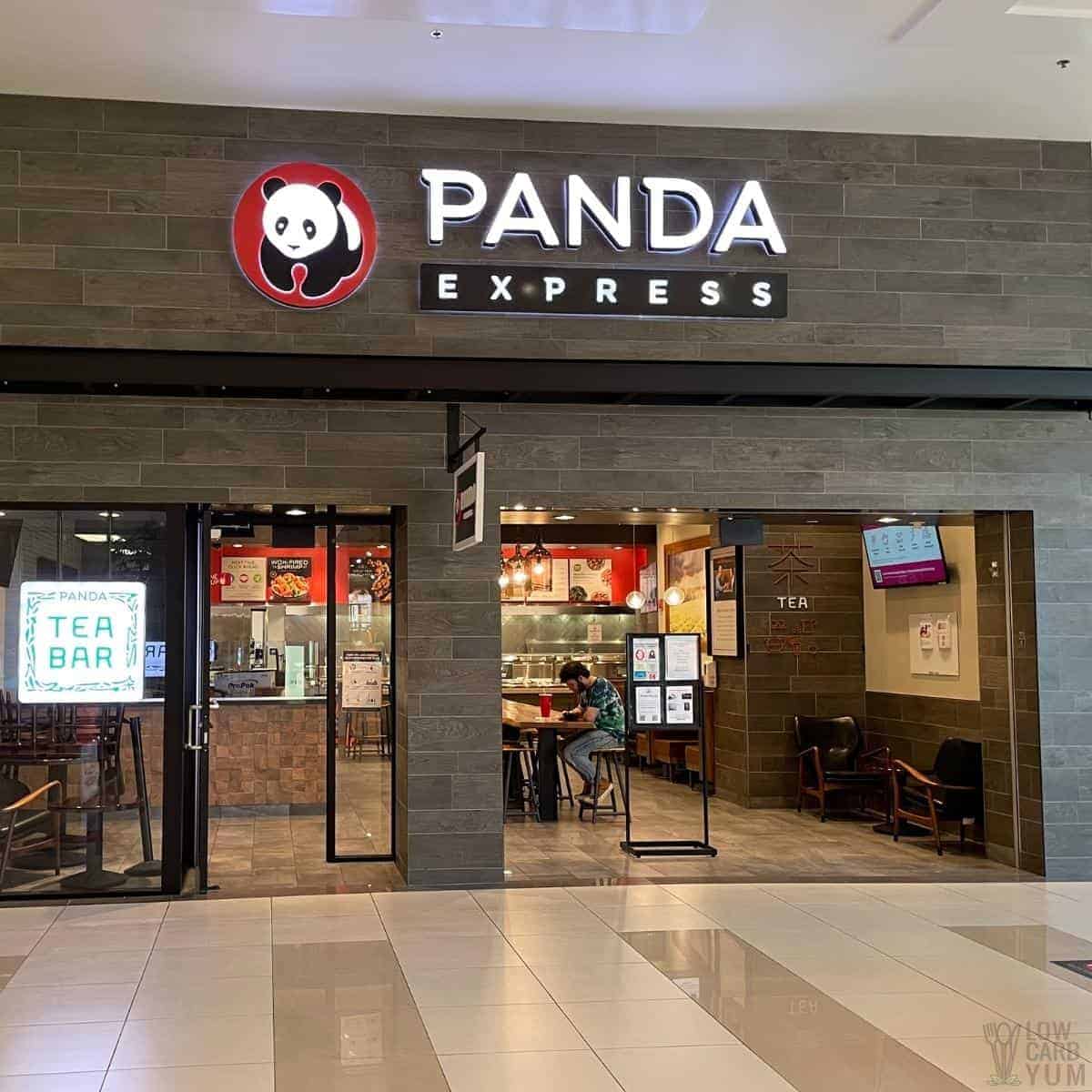 panda express fast food restaurant.