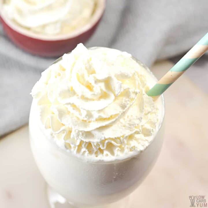 Vanilla Keto Frappuccino (Starbucks Copycat) - Low Carb Yum