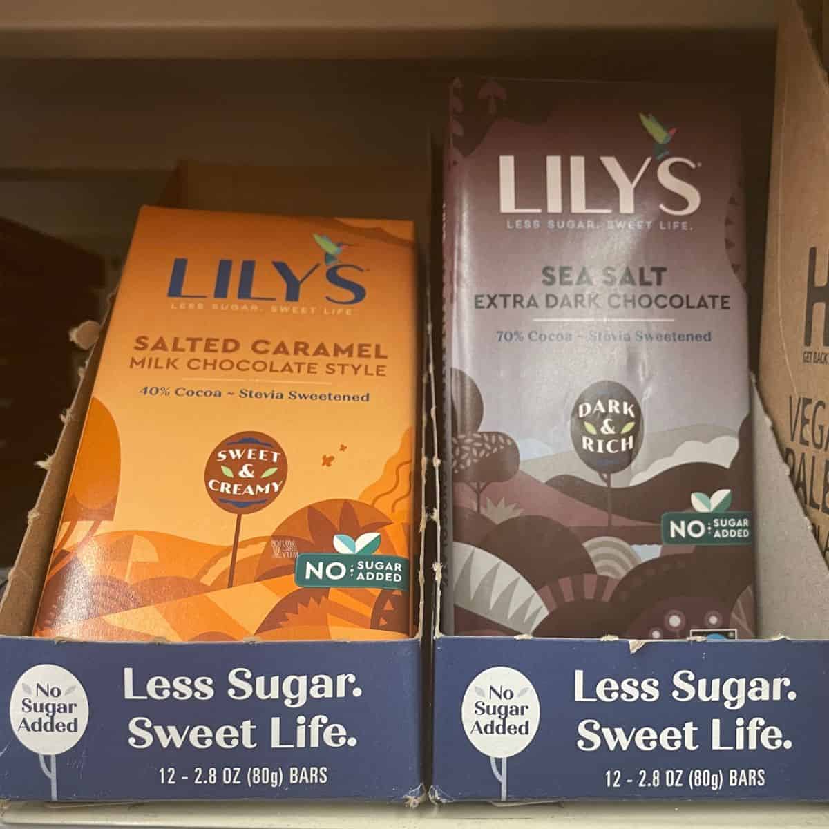 sugar free chocolate bars at walmart.