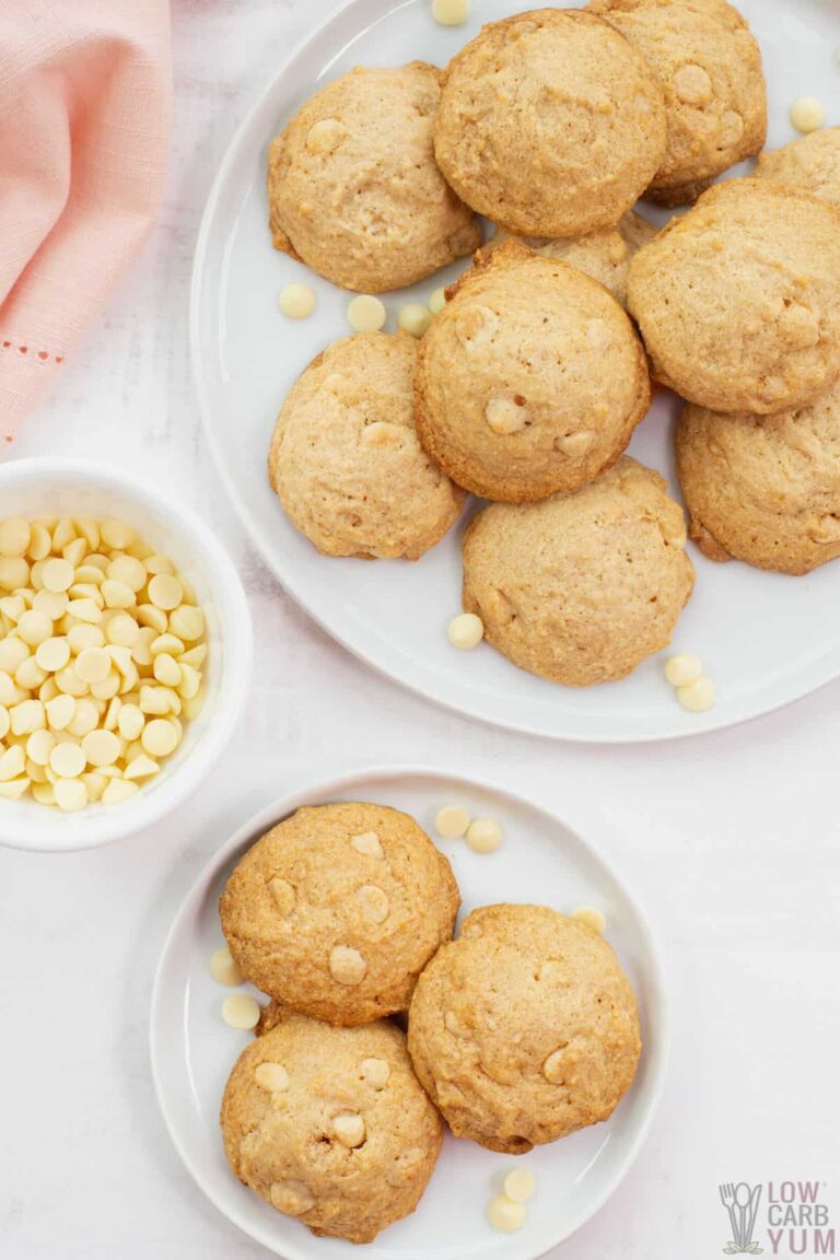 White Chocolate Hazelnut Cookies Low Carb Yum