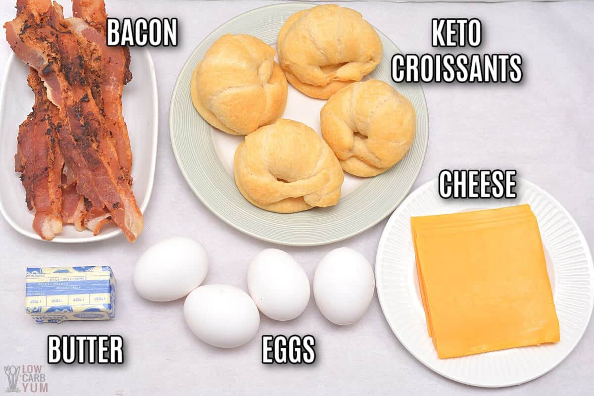 breakfast sandwich recipe ingredients.