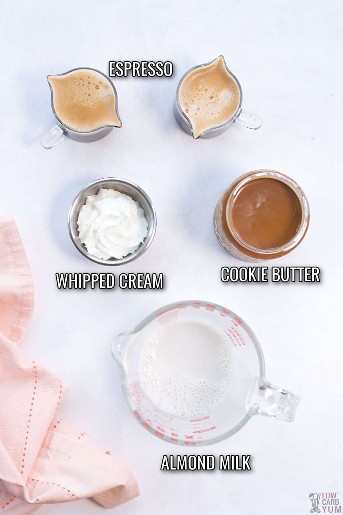cookie butter latte ingredients