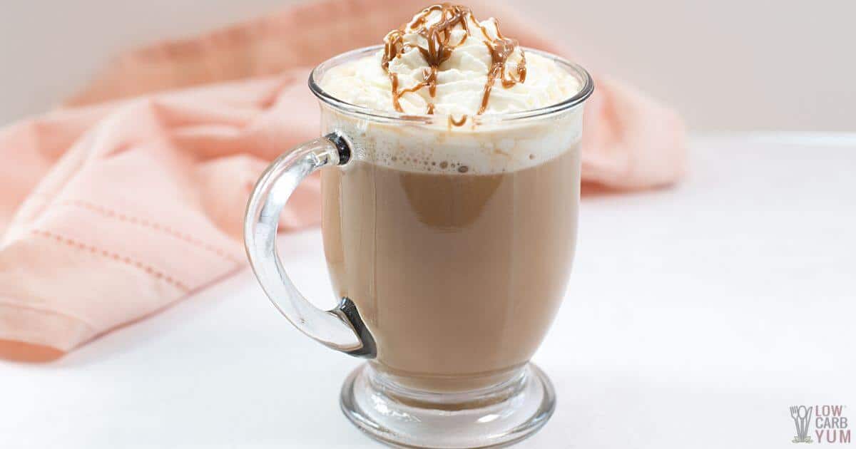 Keto Cookie Butter Latte (Starbucks Copycat) Low Carb Yum