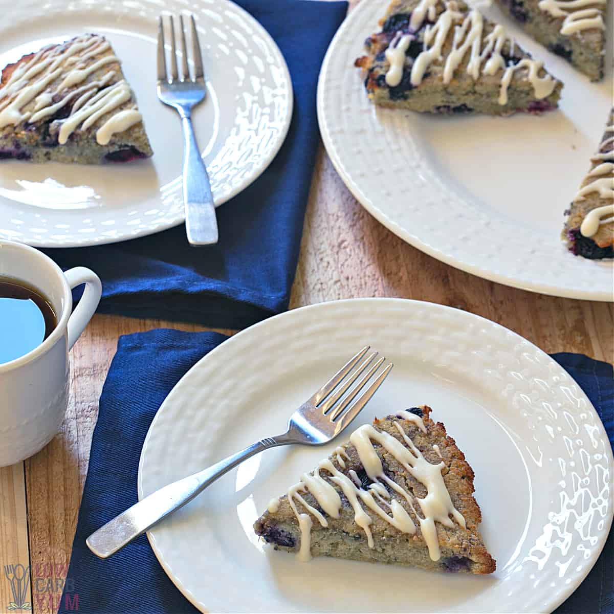 keto blueberry scones