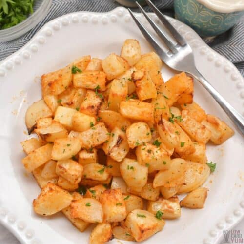 Air Fryer Turnips Low Carb Yum