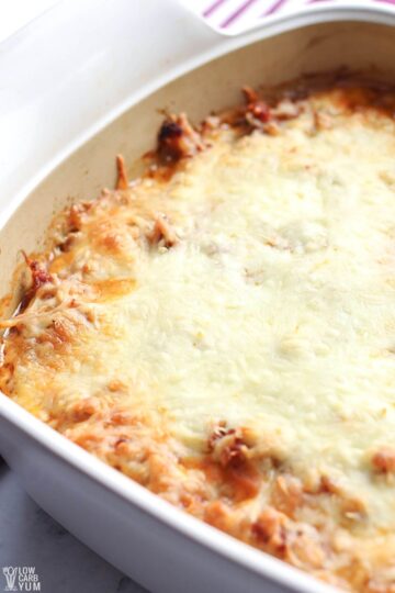 Keto Eggplant Lasagna Casserole Recipe - Low Carb Yum