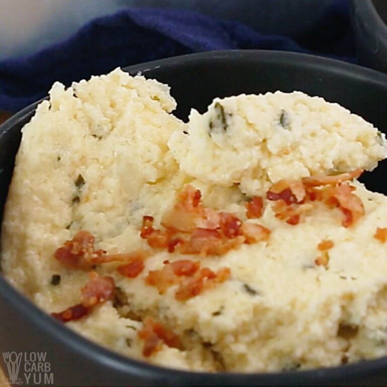 Instant Pot Cauliflower Souffle Low Carb Yum
