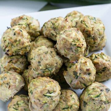 Turkey Zucchini Meatballs