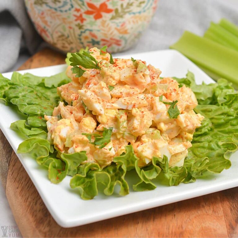 Deviled Egg Salad Low Carb Yum