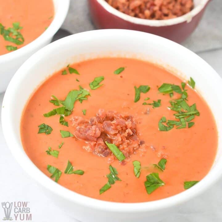 Keto Tomato Soup Low Carb Yum