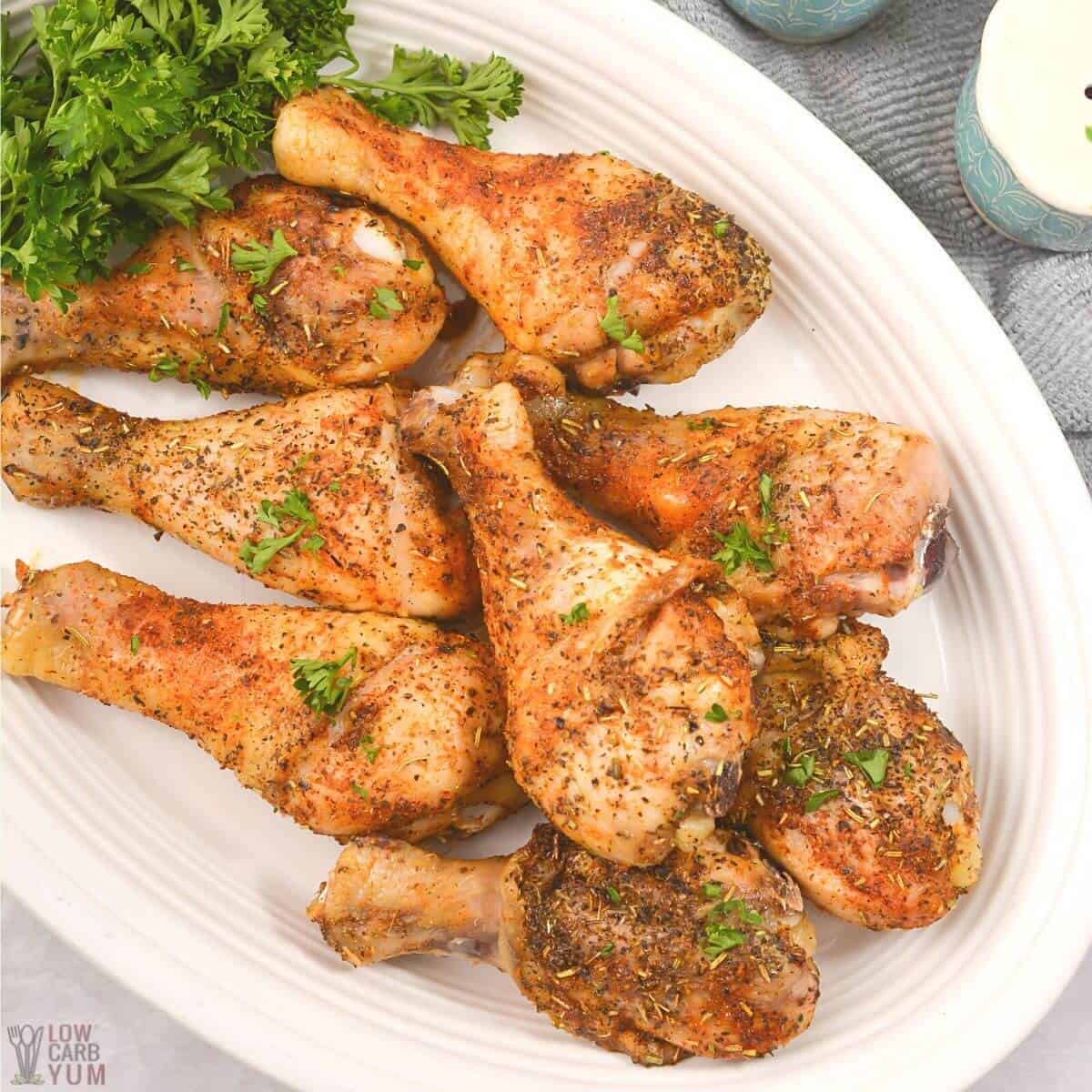 Coffee Rubbed Chicken Drumsticks